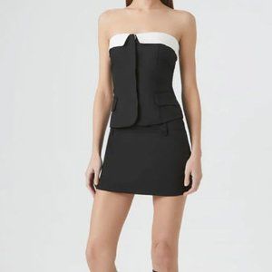 Forever 21 | Colorblock Strapless Top